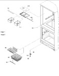 Diagram for 03 - Crisper & Freezer Feature Assy