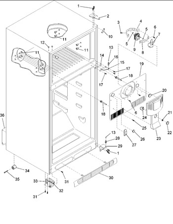 Diagram for DRT1801BW (BOM: PDRT1801BW0)