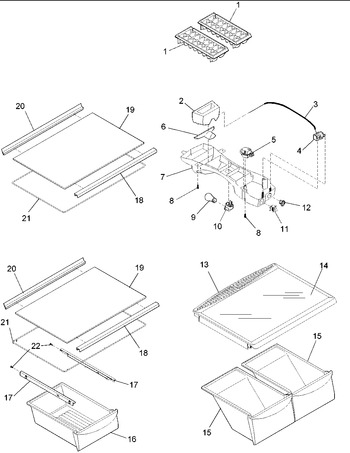 Diagram for DRT1801BW (BOM: PDRT1801BW0)