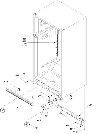 Diagram for DRT2102AW (BOM: PDRT2102AW0)