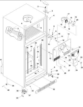 Diagram for DRT2142BC (BOM: PDRT2142BC0)