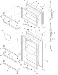 Diagram for 02 - Door Assy, Handles & Shelves