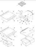 Diagram for 05 - Refrig. Shelving & Light