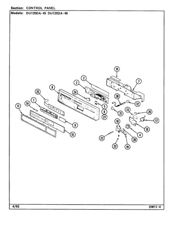 Diagram for DU120DA-45