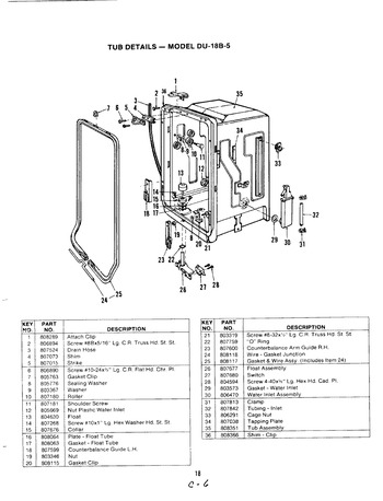 Diagram for DU18B5-D