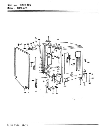 Diagram for DU24J6CB