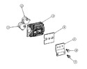 Diagram for 01 - Automatic Rinse Dispenser (du490/490-c)