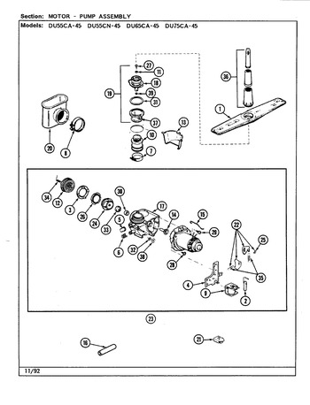 Diagram for DU55CN-45