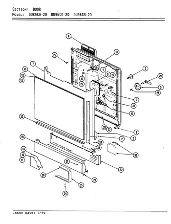 Diagram for DU96CN-20