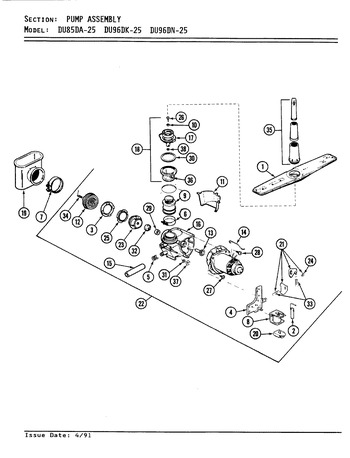 Diagram for DU85DA-25