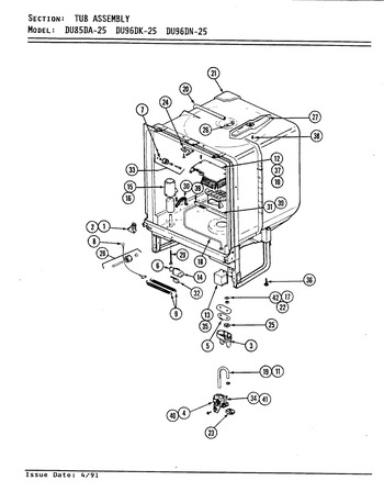 Diagram for DU85DA-25