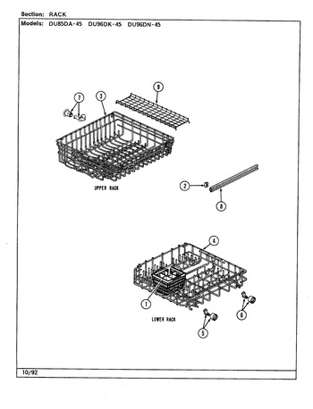 Diagram for DU85DA-45