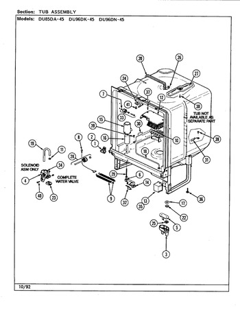 Diagram for DU85DA-45