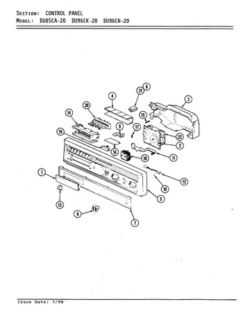 Diagram for DU96CN-20