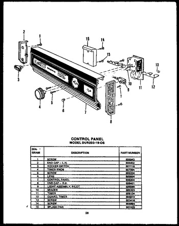 Diagram for DUR20319-OS