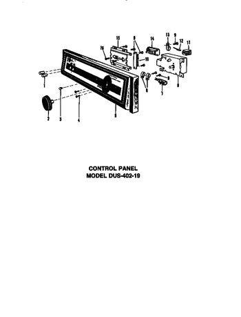 Diagram for DUS-401-1W (BOM: DUS-401-1 W)