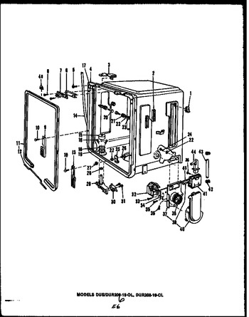 Diagram for DUS208-19 (BOM: DUS20819)