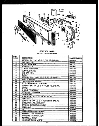 Diagram for DUS20819-OA