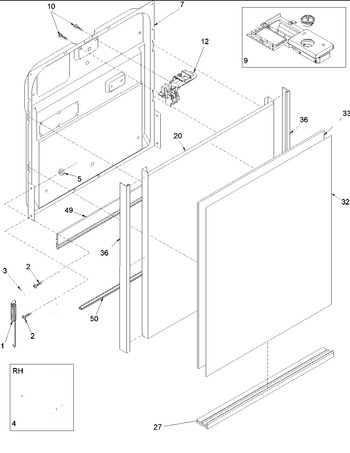 Diagram for DWA22AB (BOM: P1318621W)