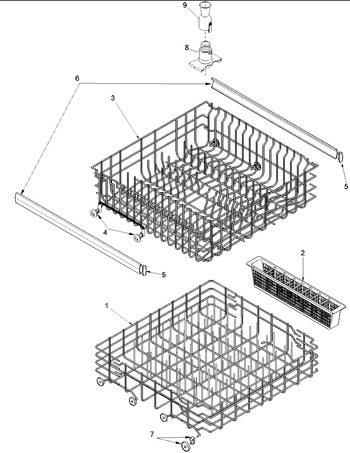 Diagram for DWA22AB (BOM: P1318621W)