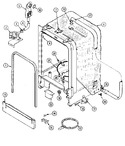 Diagram for 11 - Tub