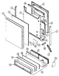 Diagram for 03 - Door (deco Wht & Alm)