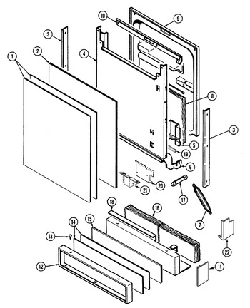 Diagram for DWU8750BAM