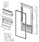 Diagram for 06 - Fresh Food Door