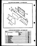 Diagram for 06 - Plain Oven Door Assy - 20`` Model Only