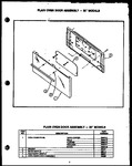 Diagram for 07 - Plain Oven Door Assy - 30`` Models