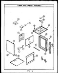 Diagram for 02 - Lower Oven Cabinetassy