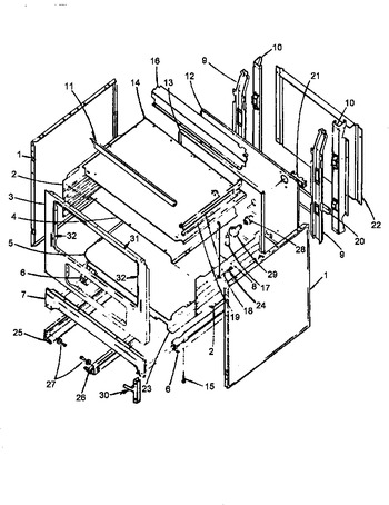 Diagram for EHS2672W (BOM: P1143213N W)