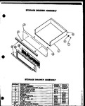 Diagram for 05 - Storage Drawer Assy