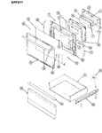 Diagram for 03 - Door/drawer (-579)