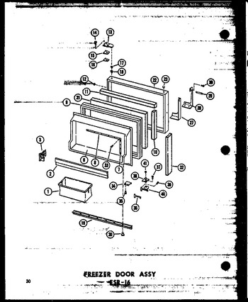 Diagram for ESR-16-C (BOM: P6030302W C)