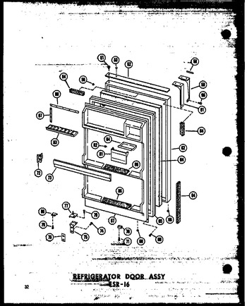 Diagram for ESR-16-C (BOM: P6030302W C)