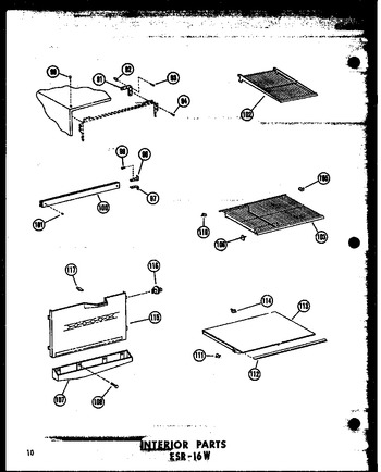 Diagram for ESR-16W (BOM: P6030304W)