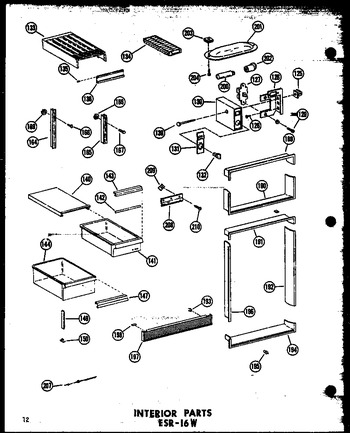 Diagram for ESR-16W (BOM: P6030304W)