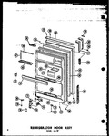 Diagram for 05 - Ref Door Assy Esr-16w