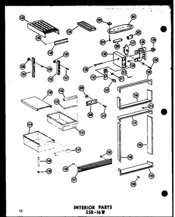 Diagram for ESR-16W-C (BOM: P6030351W C)