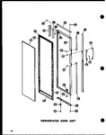 Diagram for 09 - Ref Door Assy