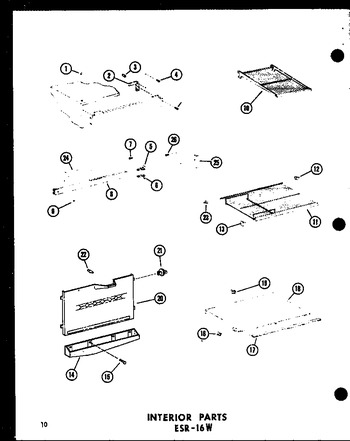 Diagram for ESRC316B-L (BOM: P7350001W L)