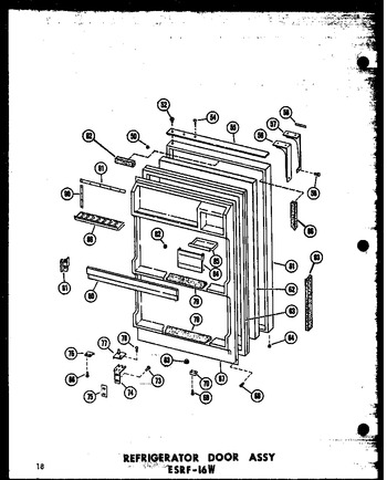 Diagram for ESRF-16W-AG (BOM: P6030305W G)