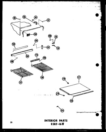 Diagram for ESRF-16W-AG (BOM: P6030323W G)