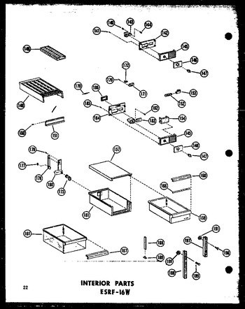 Diagram for ESRF-16W-AG (BOM: P6030323W G)