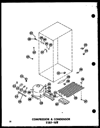 Diagram for ESRF-16W-AG (BOM: P6030352W G)