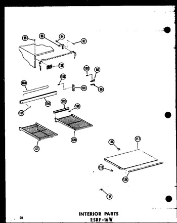 Diagram for ESRF-16W-AG (BOM: P6030352W G)