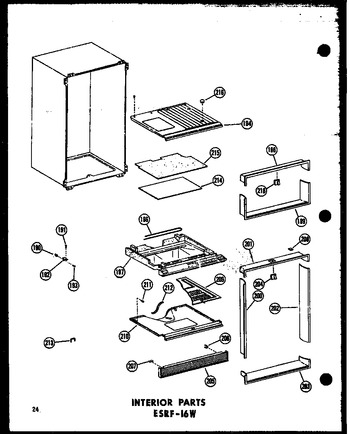 Diagram for ESRF-16W-AG (BOM: P6030352W G)