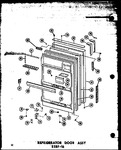 Diagram for 08 - Ref Door Assy Esrf-16