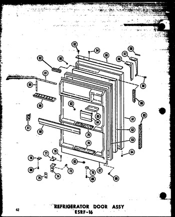 Diagram for ESRF16C (BOM: P6030303W C)